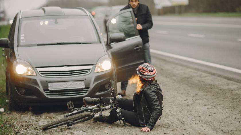 bicycle collision